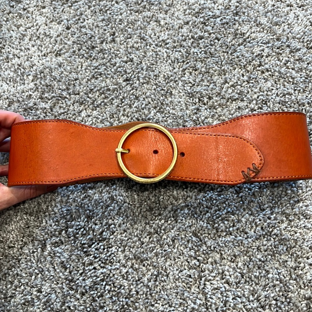 EUC Anthropologie Waist Belt with Elastic Sz S